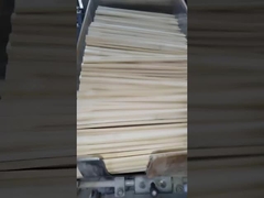 عصي طعام الخيزران المستخدمة لمرة واحدة - عصي طعام لمرة واحدة الملفوفة بشكل فردي ، صلبة بدون شظايا