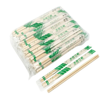 Eco-Friendly Round Bamboo Chopsticks for Restaurants and Home Use