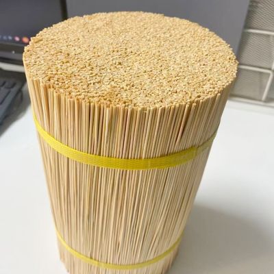 Factory Directly Sale Eco-Friendly Bamboo Incense Sticks 1.3mm Round Natural Indian Agarbatti Stick Incense Sticks