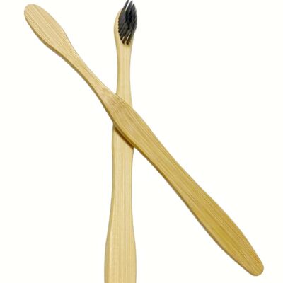 Natural Handle Soft Bristles Bamboo Toothbrush Biodegradable Eco Friendly Adult Children Portable ToothBrush