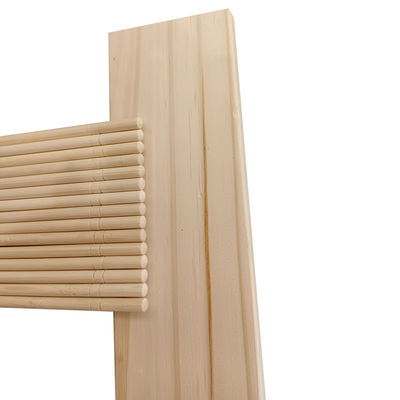 عصي طعام بامبو مستديرة عالية الدقة سهلة الاستخدام عصي طعام بامبو لمرة واحدة