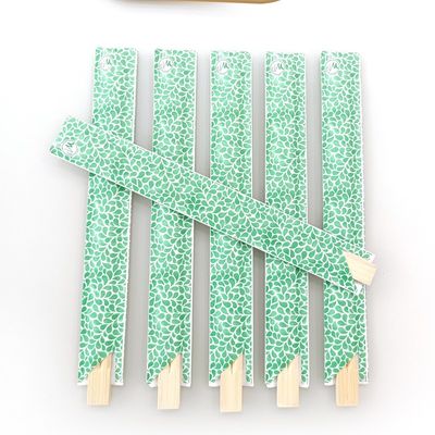 عيدان تناول الطعام المصنوعة من الخيزران للاستعمال مرة واحدة ناعمة وطبيعية، الإضافة المثالية لأي حفل زفاف/حفلة/مطعم